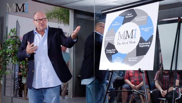 MMI's co-founder explains the difference you can make when you donate to music education in Phoenix in front of a crowd.