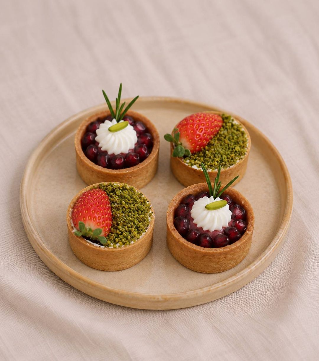 Pomegranate Tart 