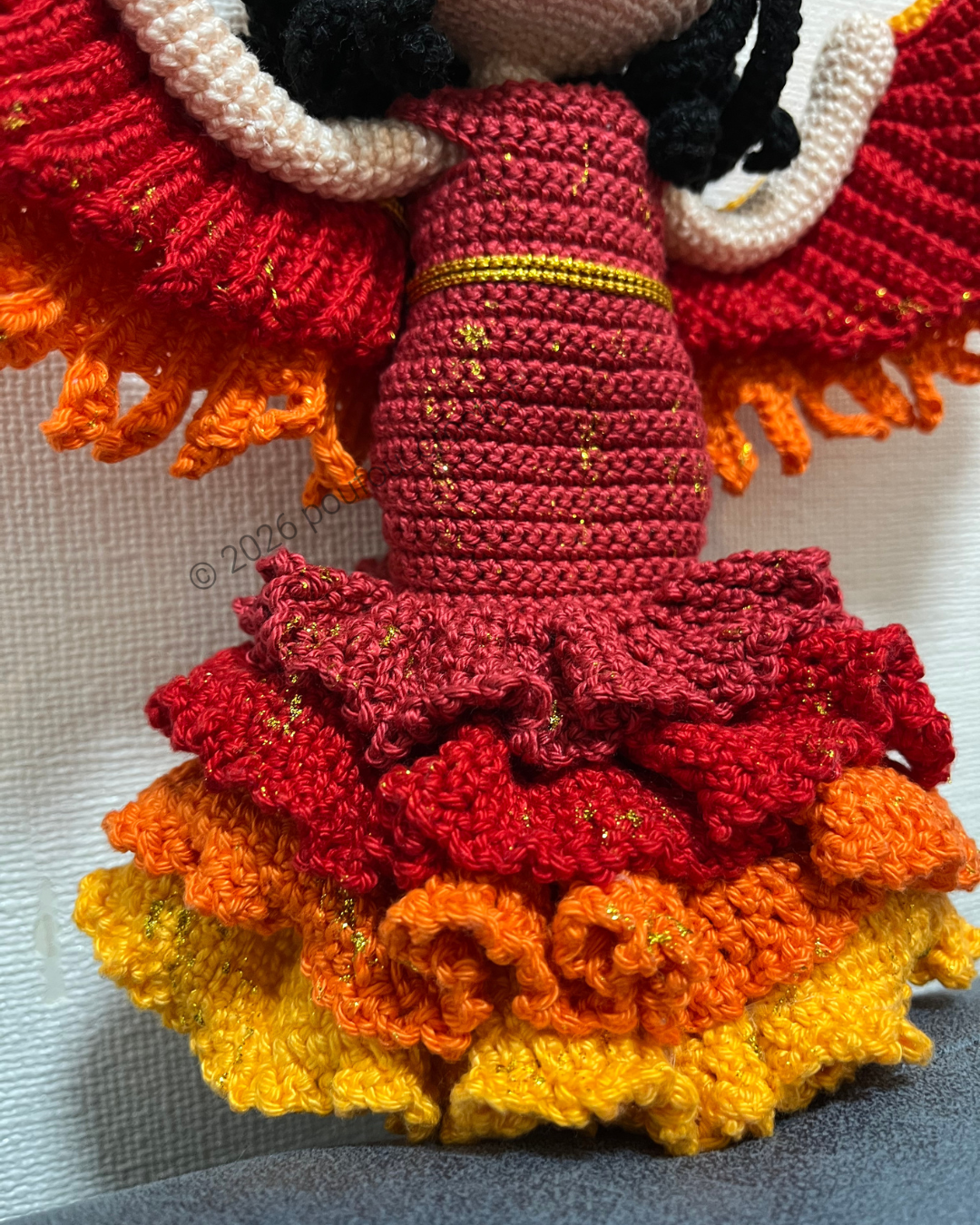 Seraphina the Phoenix Girl Pattern