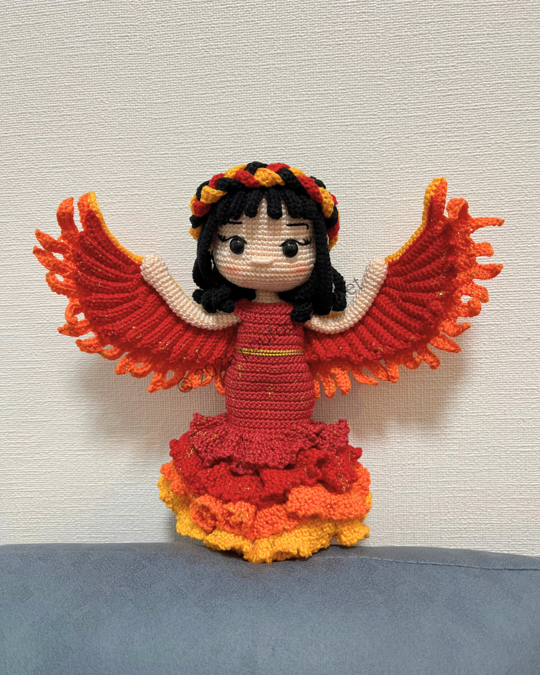 Seraphina the Phoenix Girl Pattern