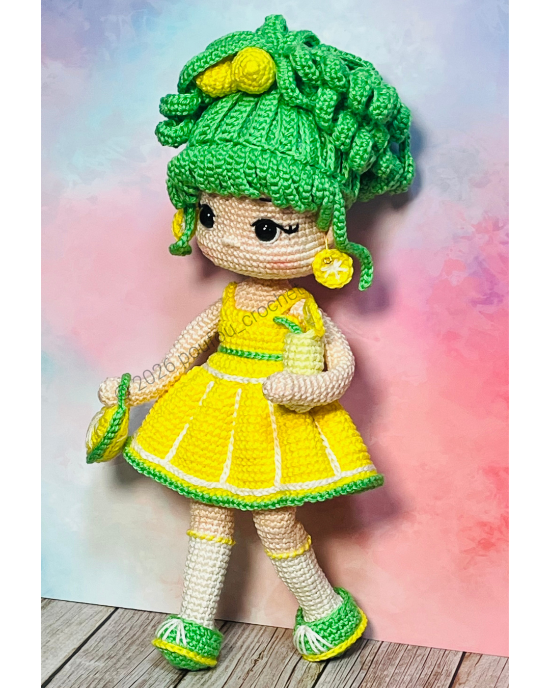 Cytryna the Lemon Girl Pattern