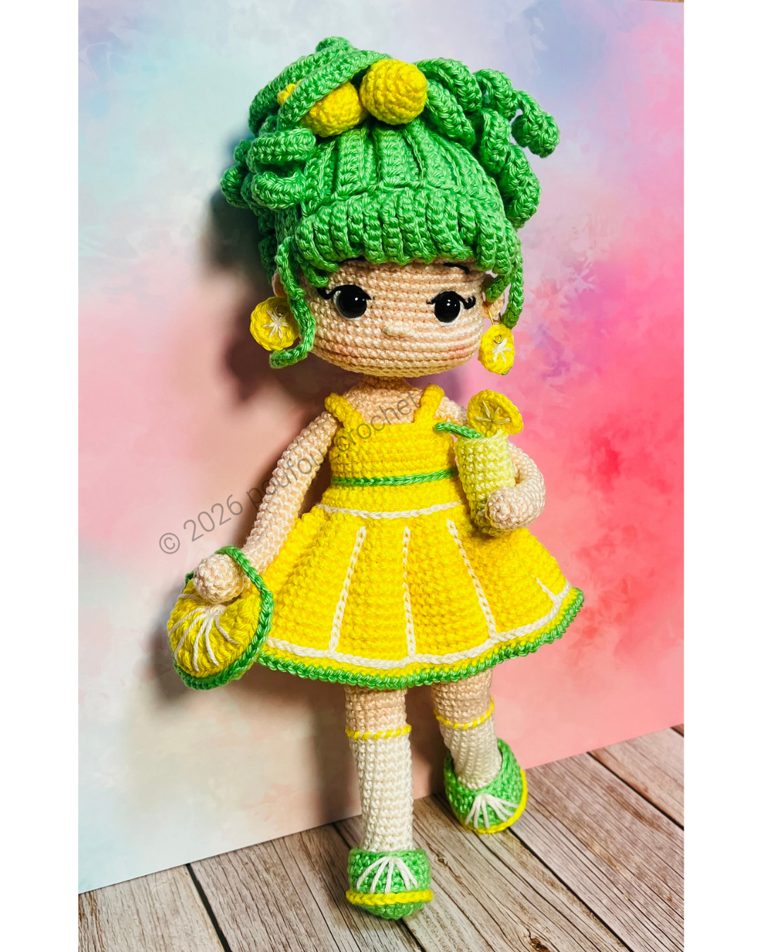 Cytryna the Lemon Girl Pattern