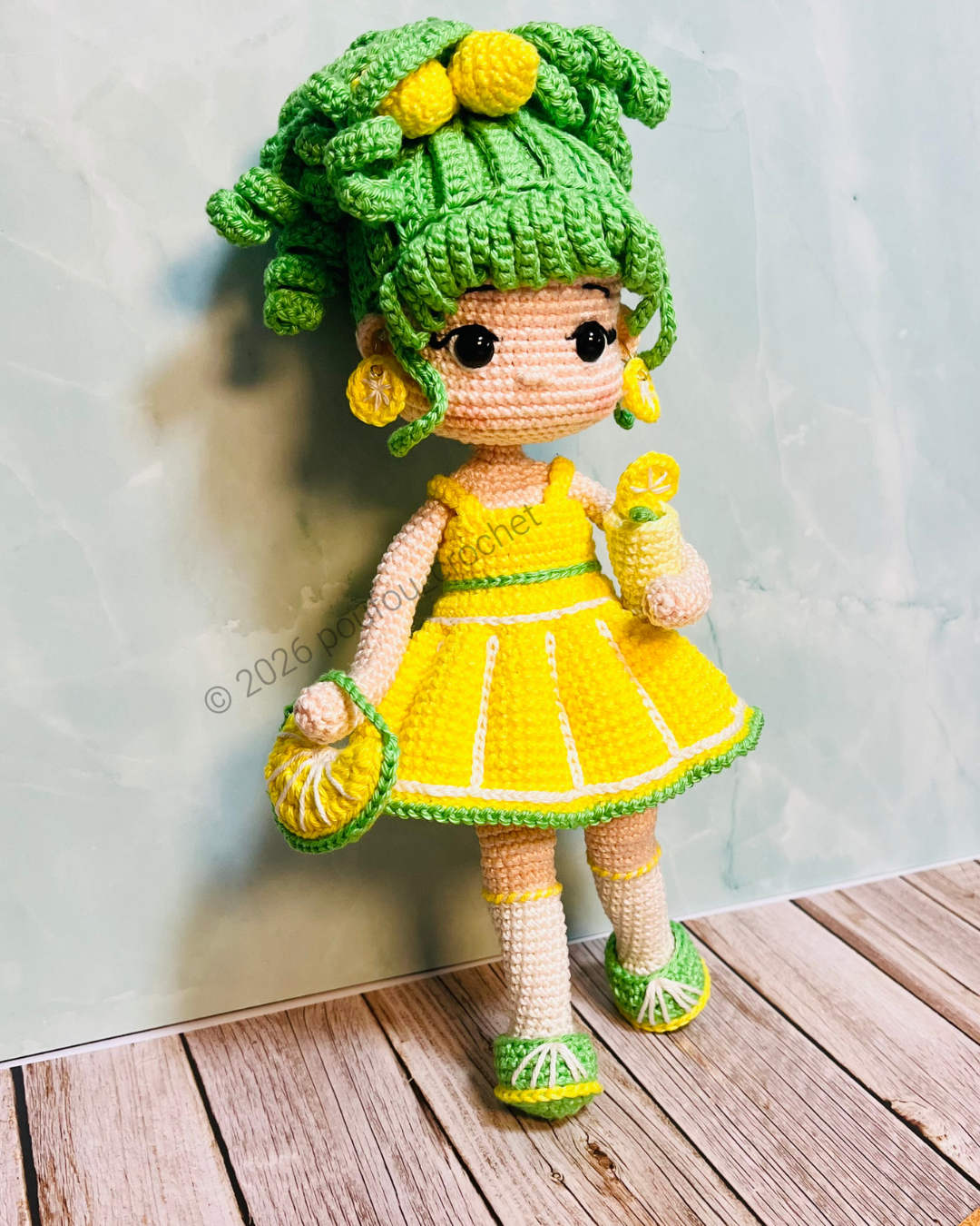 Cytryna the Lemon Girl Pattern