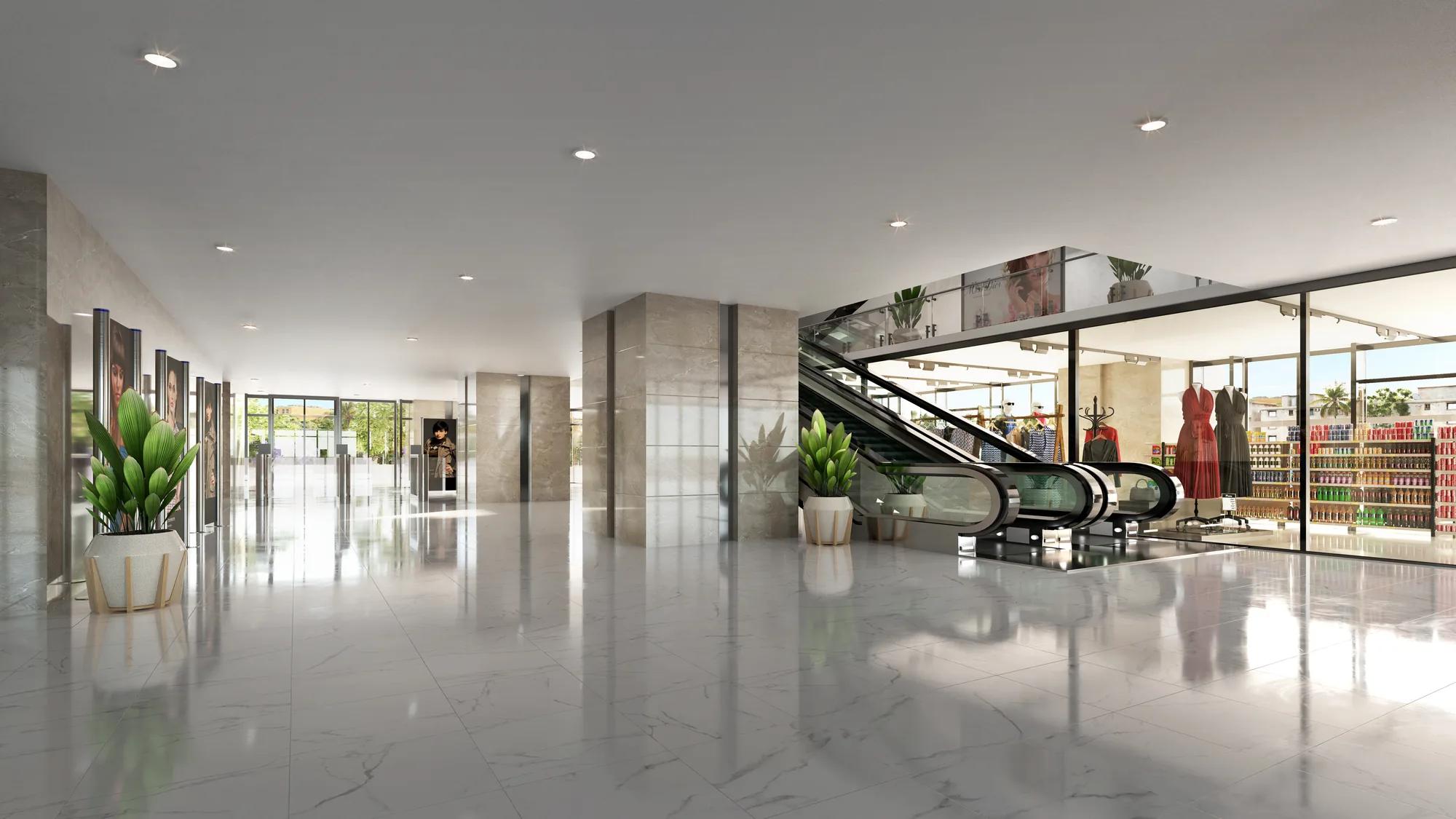 The Address — retail interior