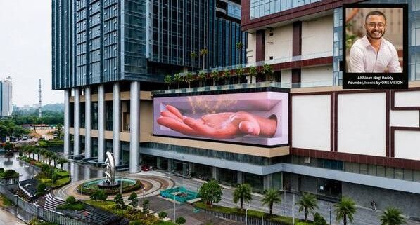 Iconic by ONE VISION Unveils India's Largest Digital Out-of-Home Display in Hyderabad