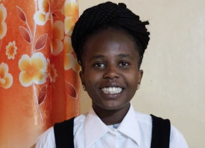 Shanice, guanyadora de la regió d'Àfrica