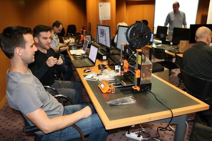 Croatian teachers taking part in micro:bit training