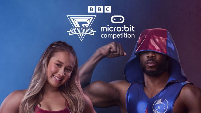 Gladiators Dynamite and Phantom introduce the Gladiators micro:bit competition