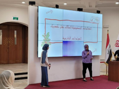 Students present their design solutions for power cables.