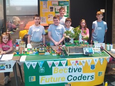 Students present the micro:bit Hydroponics System