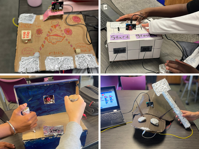 A collection of micro:bit reaction games created by students from Illinois