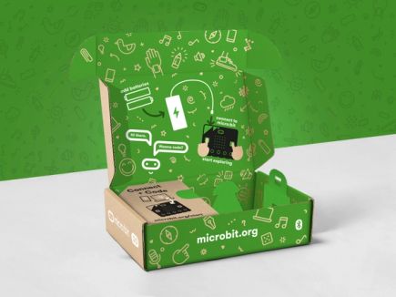 The new micro:bit packaging