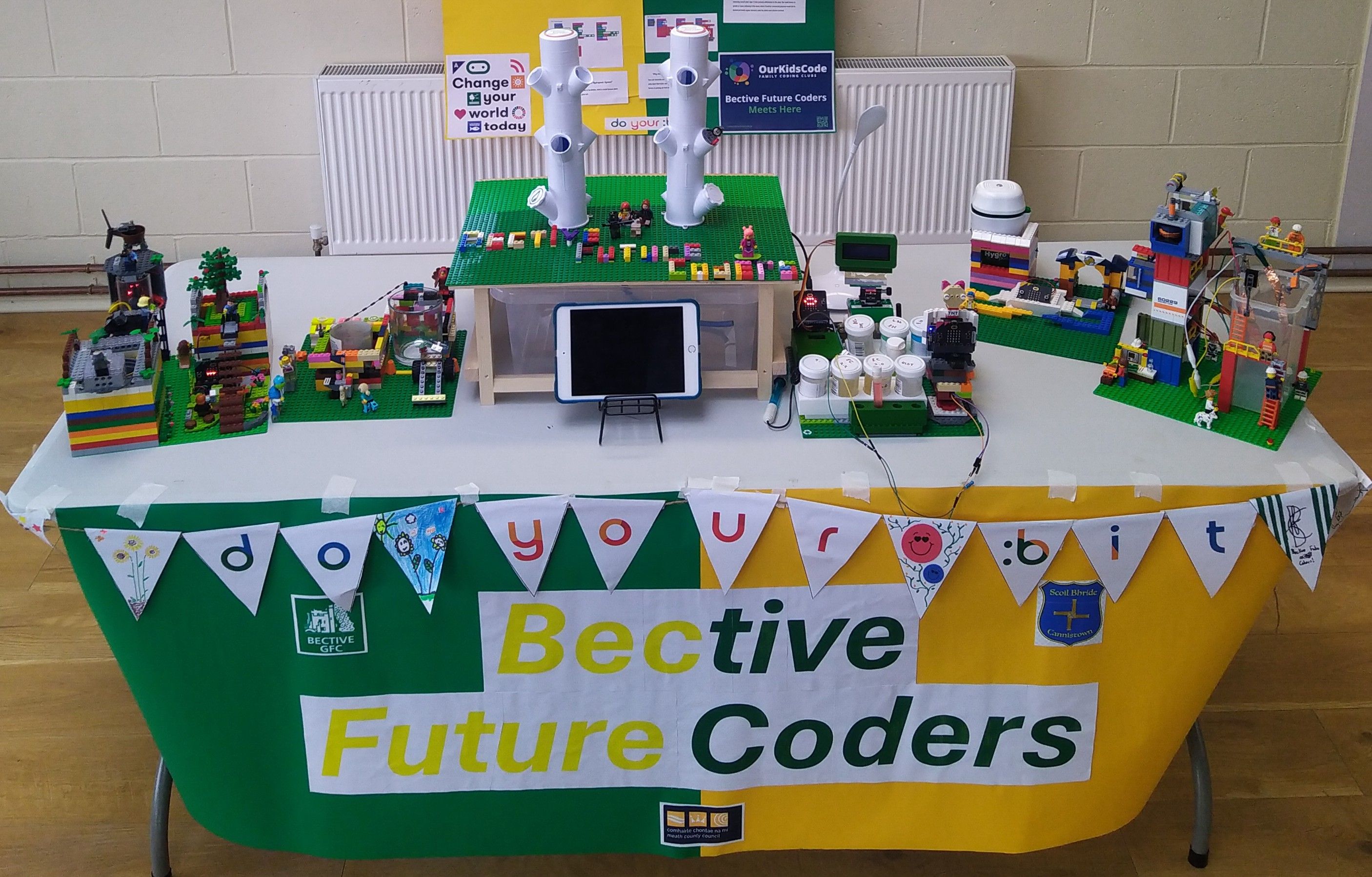 Close up image of the micro:bit Hydroponics System