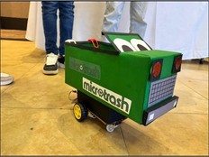 Prototype of the Microtrash project.