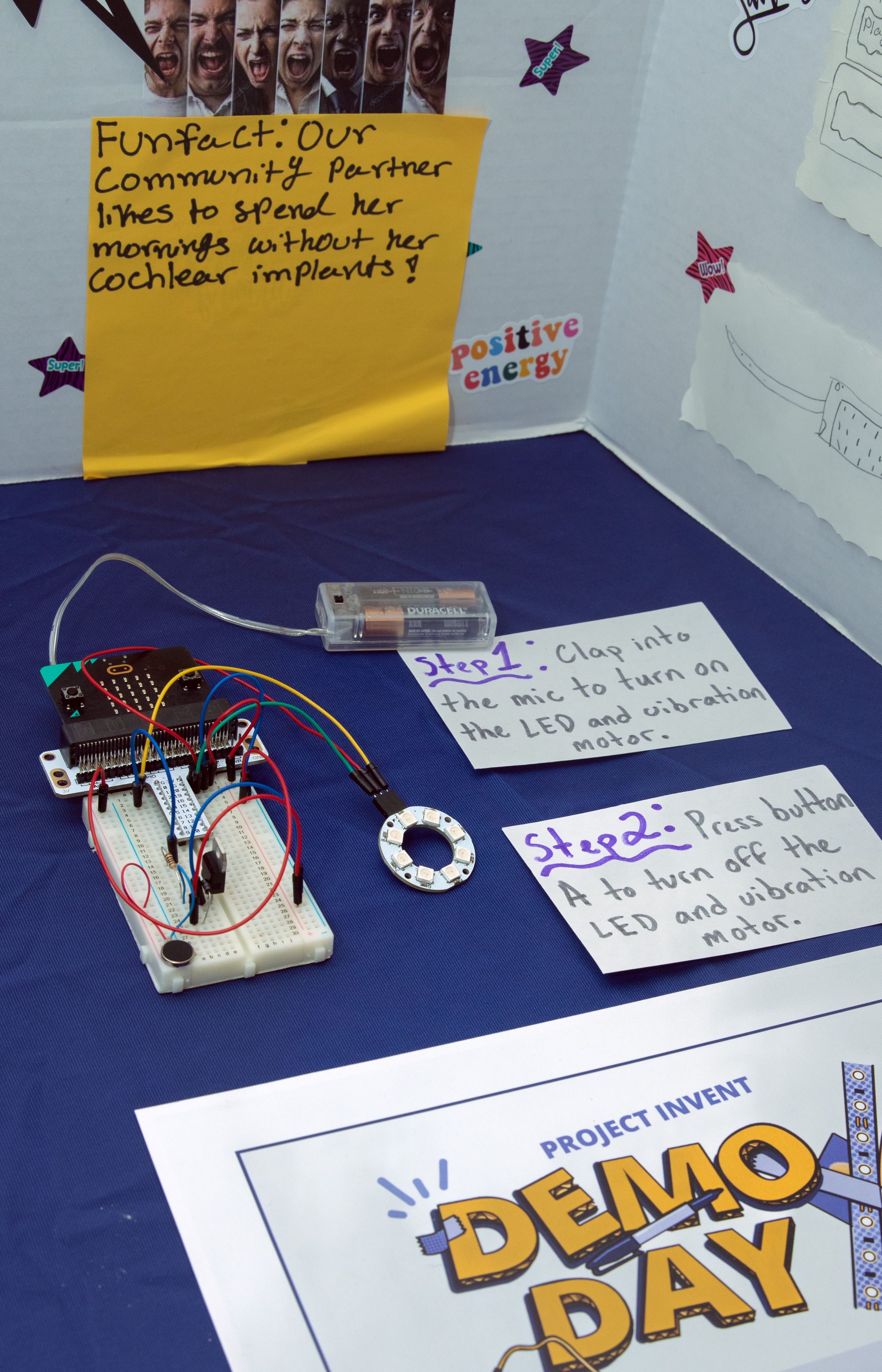 Photo of the CozyGlo prototype. 