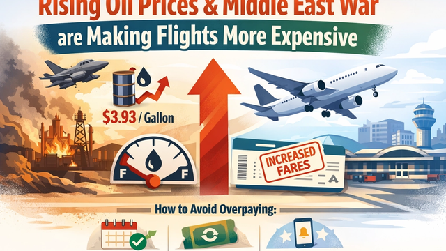 Rising Oil Prices and the Middle East War Are Making Your Flights More Expensive. What Flyers Need to Know and Do to Keep from Overpaying.