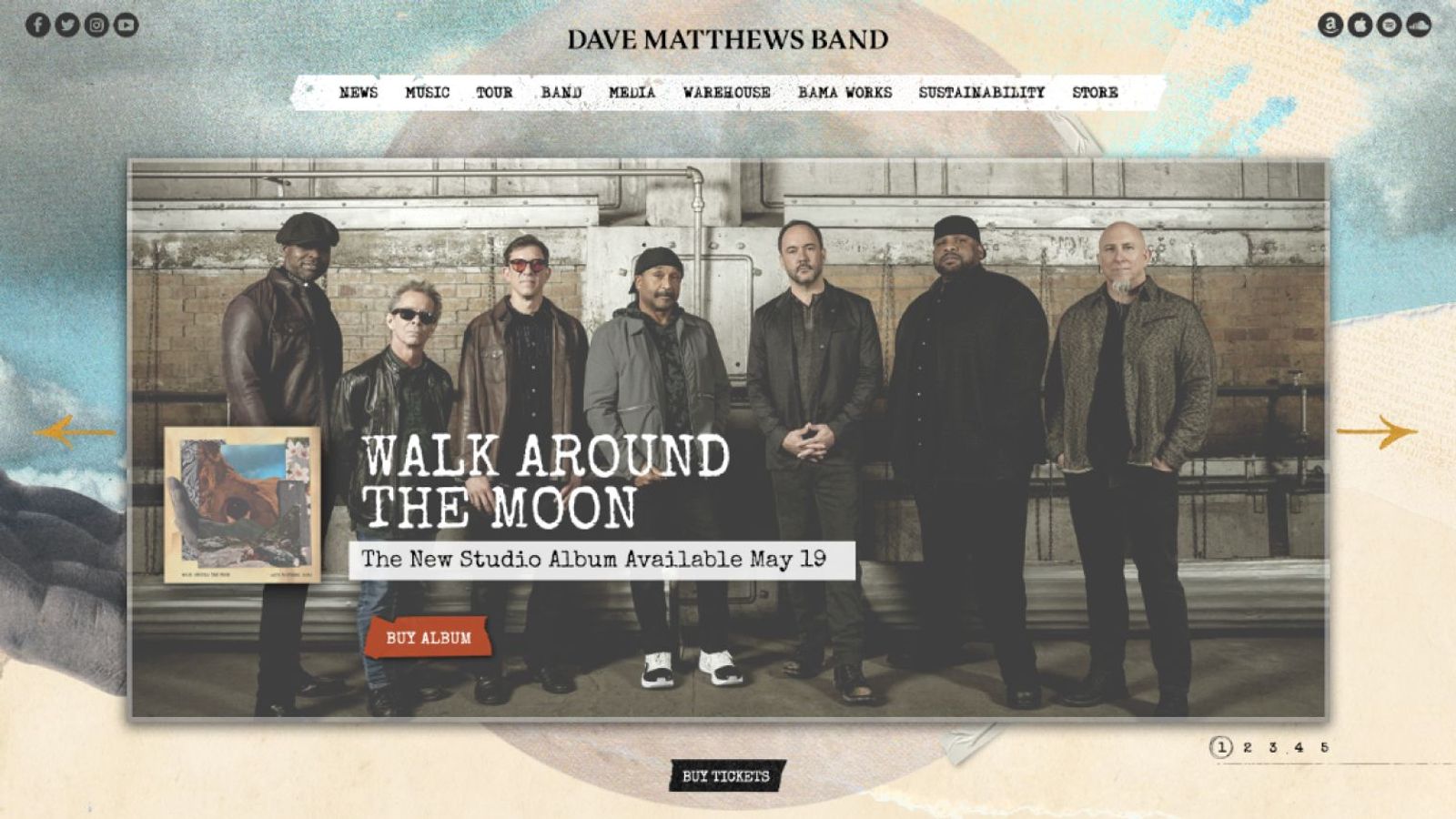 Dave Matthews Band design 5