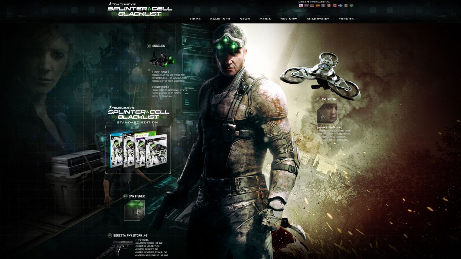 Tom Clancy’s Splinter Cell: Blacklist design 3