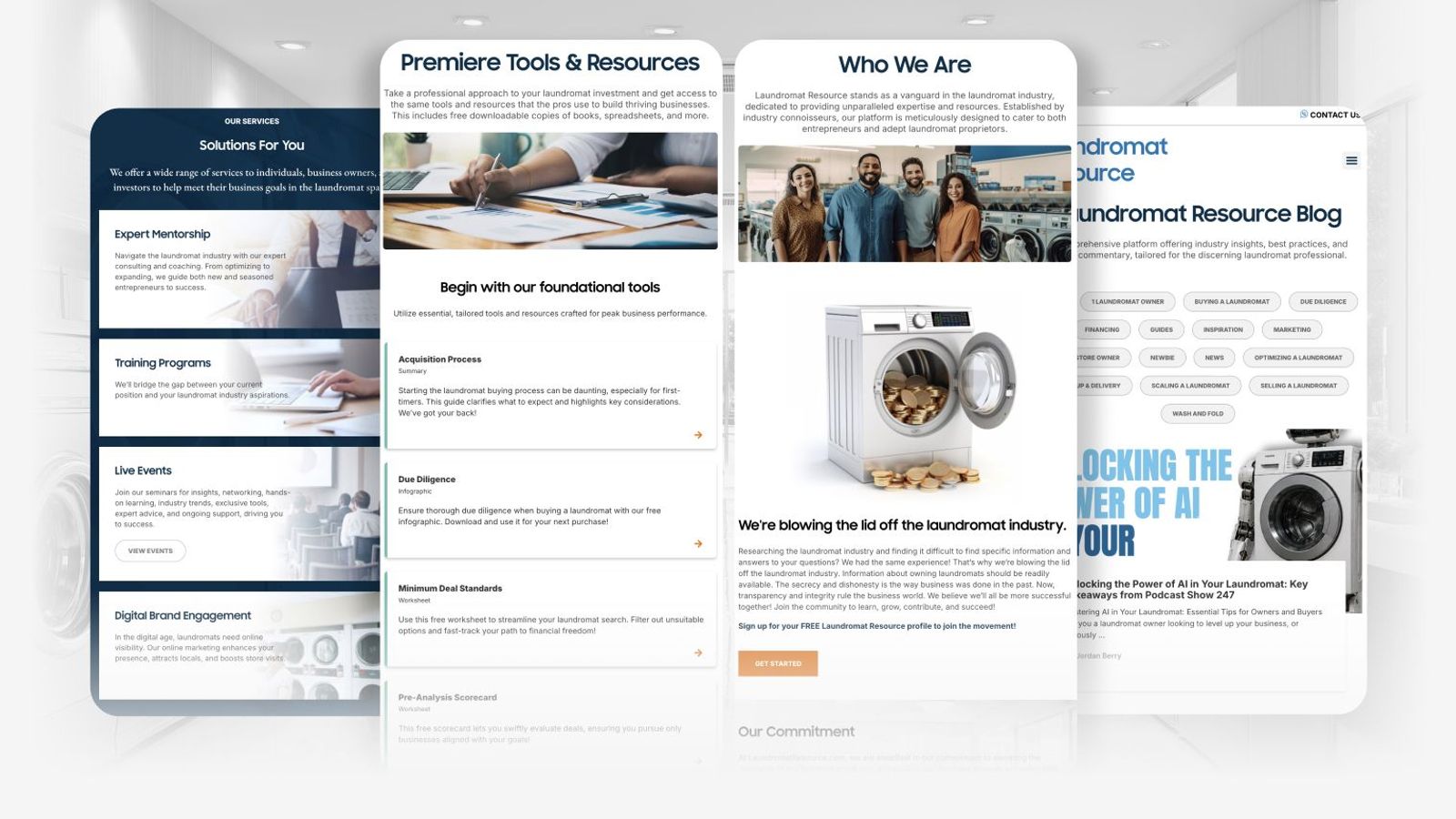 Laundromat Resource design 3