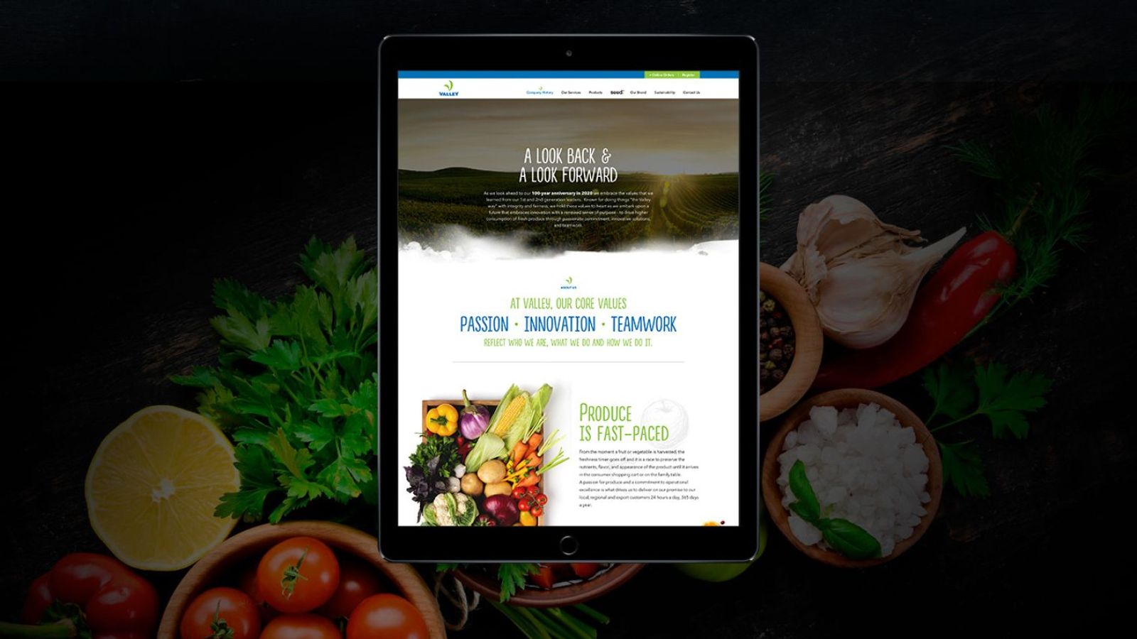 Valley Fruit & Produce design 4
