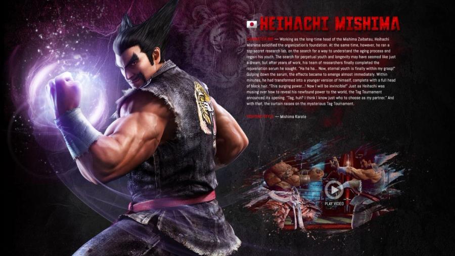 Tekken Tag Tournament 2 design 2