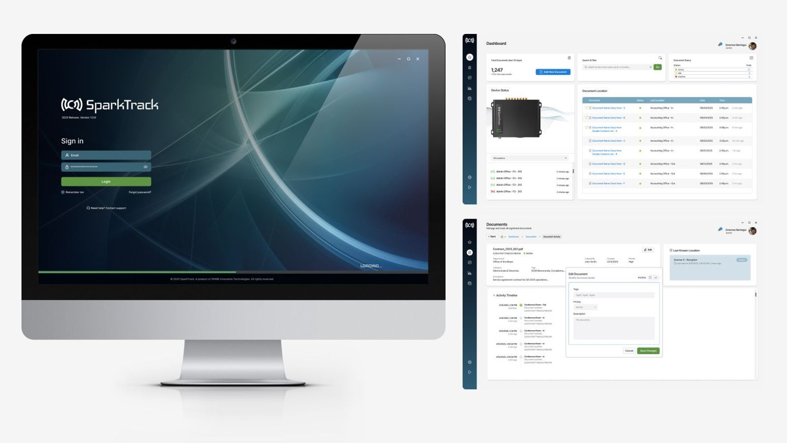 SparkTrack design 3