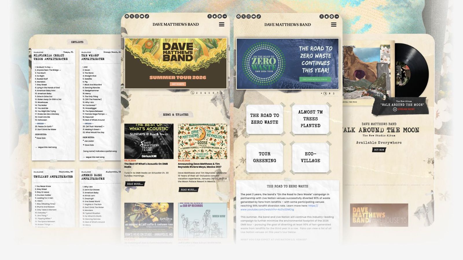 Dave Matthews Band design 4