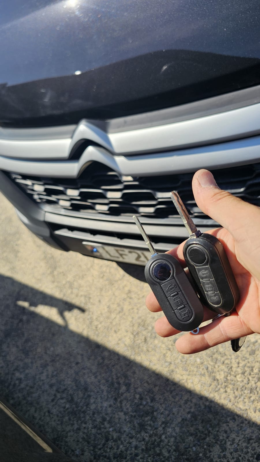 Citroen Relay flip key (spare key) by Lock City in Frampton Cotterell