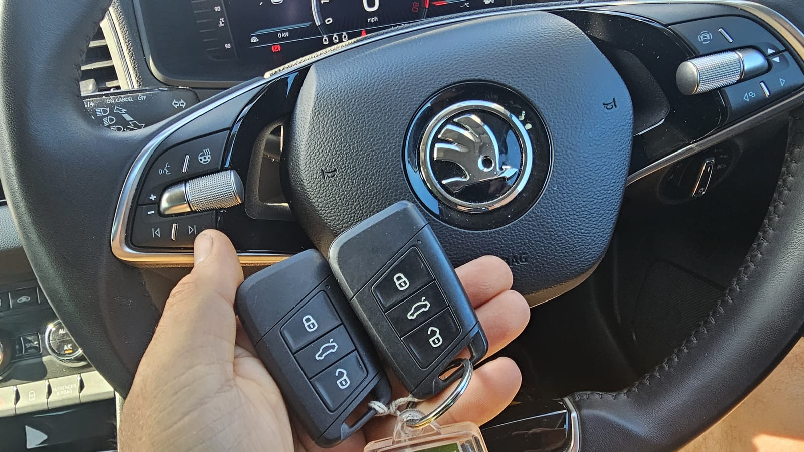 Skoda Karoq smart key (all keys lost) by Lock City in Wrington