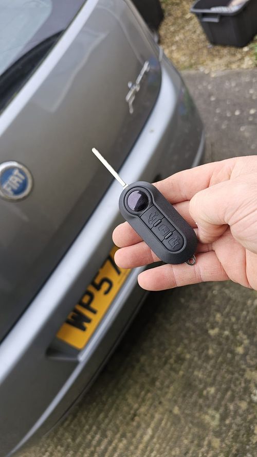 Fiat Punto flip key (all keys lost) by Lock City in Hartcliffe and Withywood