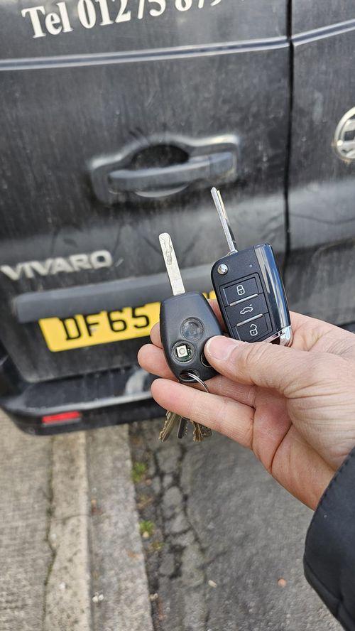 Vauxhall Vivaro flip key (replacement) by Lock City in Stoke Gifford