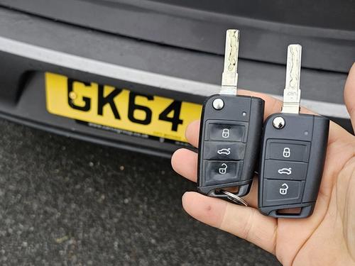 VW Golf flip key replaced by a Lock City locksmith in Twerton & Whiteway