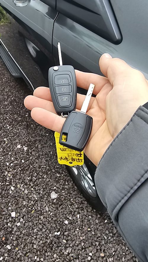 Ford Custom chip key (spare key) by Lock City in Bathavon South