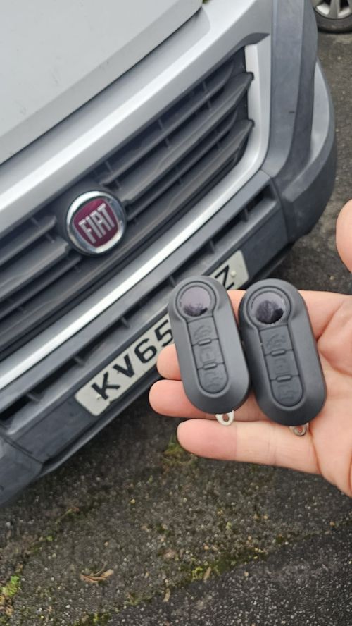 Fiat Ducato flip key (spare key) by Lock City in Bathavon South
