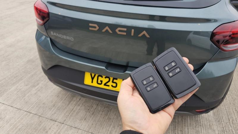 Dacia Sandero flip key (spare key) by Lock City in Wrington