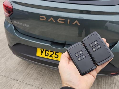Dacia Sandero flip key (spare key) by Lock City in Wrington