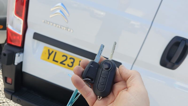 Citroen Relay flip key (spare key) by Lock City in Publow & Whitchurch