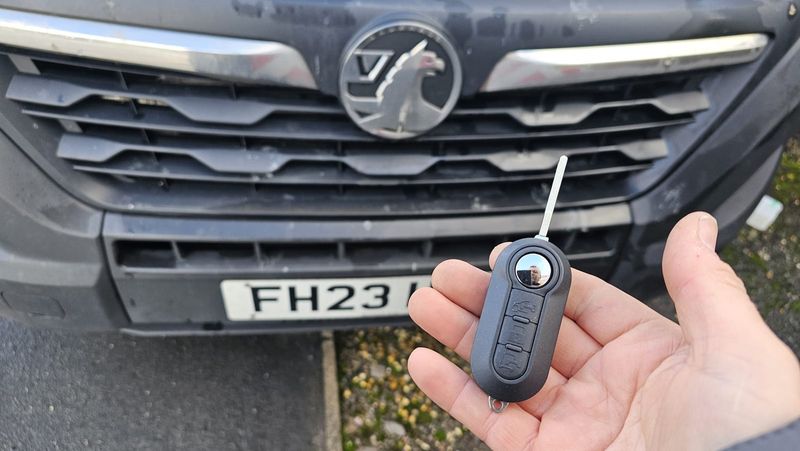 Vauxhall Movano flip key (spare key) by Lock City in Avonmouth and Lawrence Weston