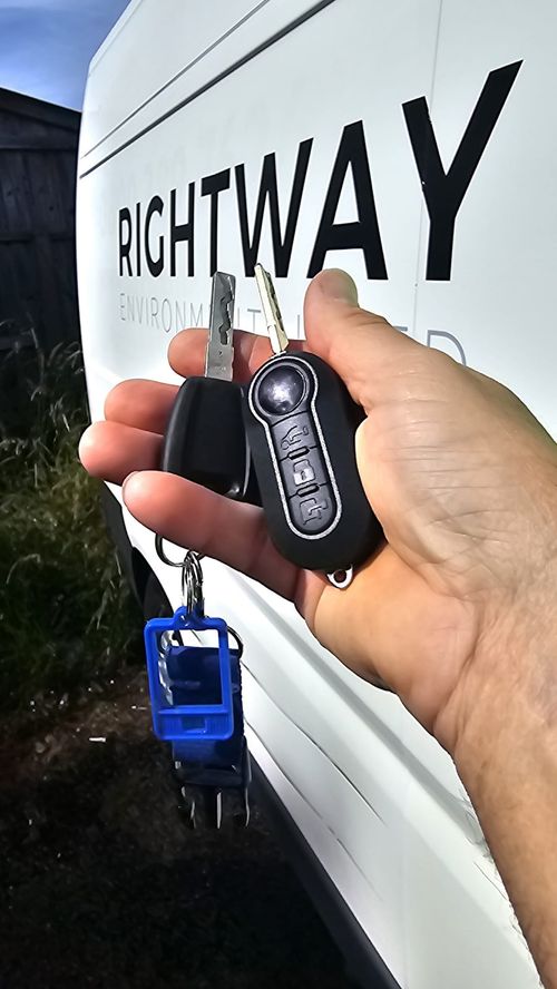 Peugeot Boxer flip key (spare key) by Lock City in Boyd Valley