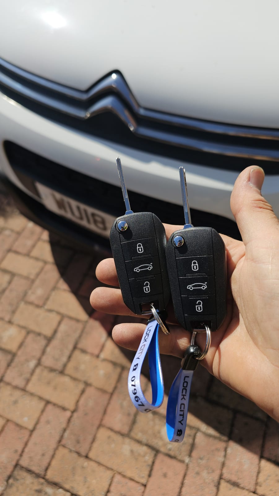 Citroen C3 flip key (all keys lost) by Lock City in Weston-super-Mare Uphill