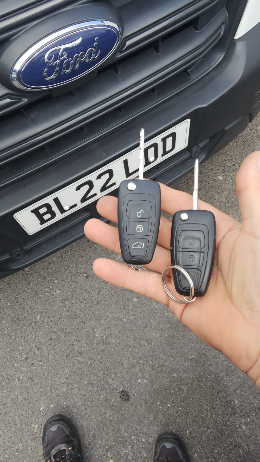 Ford Transit car key (spare key) by Lock City in Weston-super-Mare Mid Worle