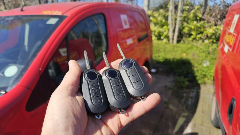 Fiat Doblo flip key (spare key) by Lock City in Filton