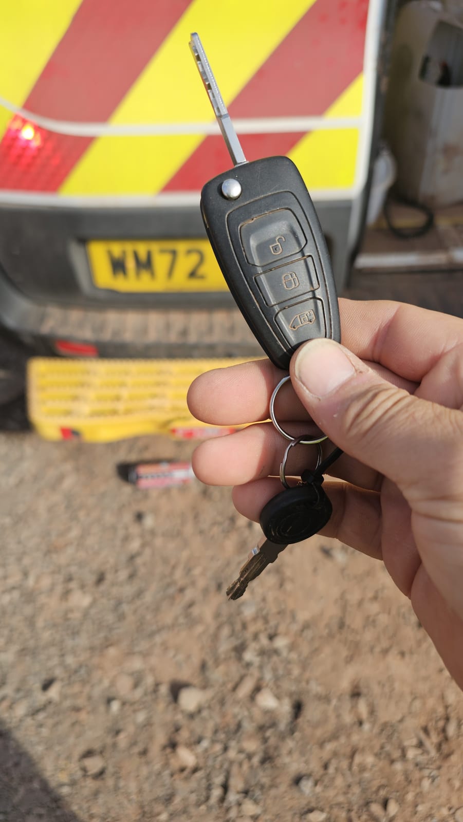 Ford Transit car key replaced by a Lock City locksmith in Bristol
