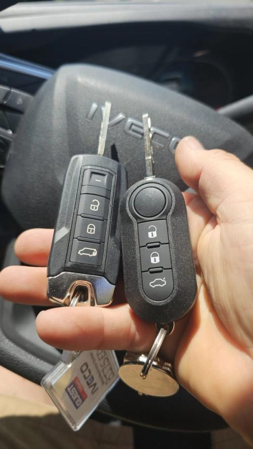 Iveco Daily flip key (spare key) by Lock City in Brislington West