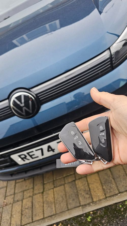 VW Tiguan flip key (spare key) by Lock City in Winsley & Westwood