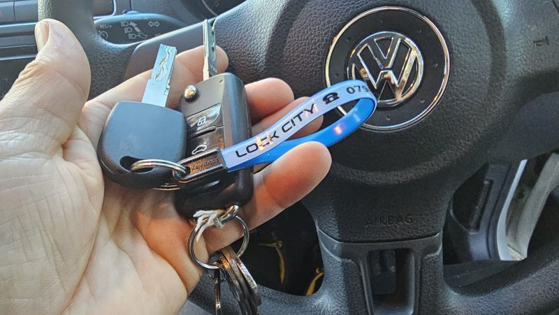 VW Polo chip key (spare key) by Lock City in Knowle