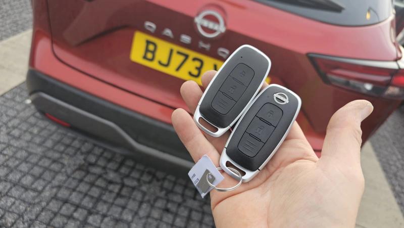 Nissan Qashqai remote key (spare key) by Lock City in Wrington