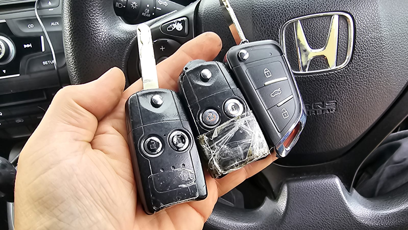 Honda Civic flip key (spare key) by Lock City in Staple Hill & Mangotsfield