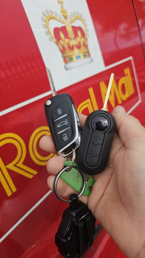 Fiat Doblo flip key (spare key) by Lock City in Filton