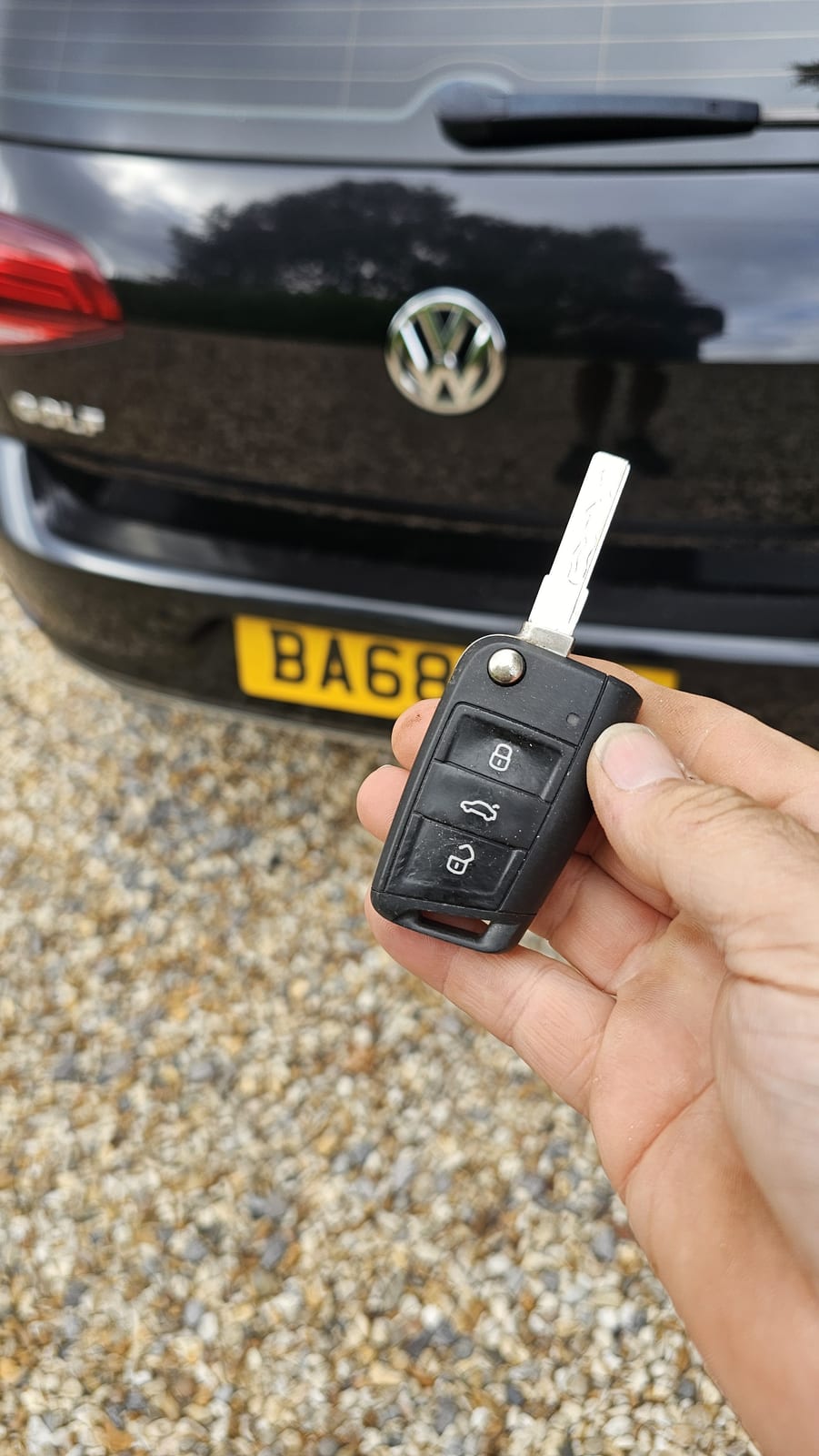 VW Golf flip key (replacement) by Lock City in Hanham